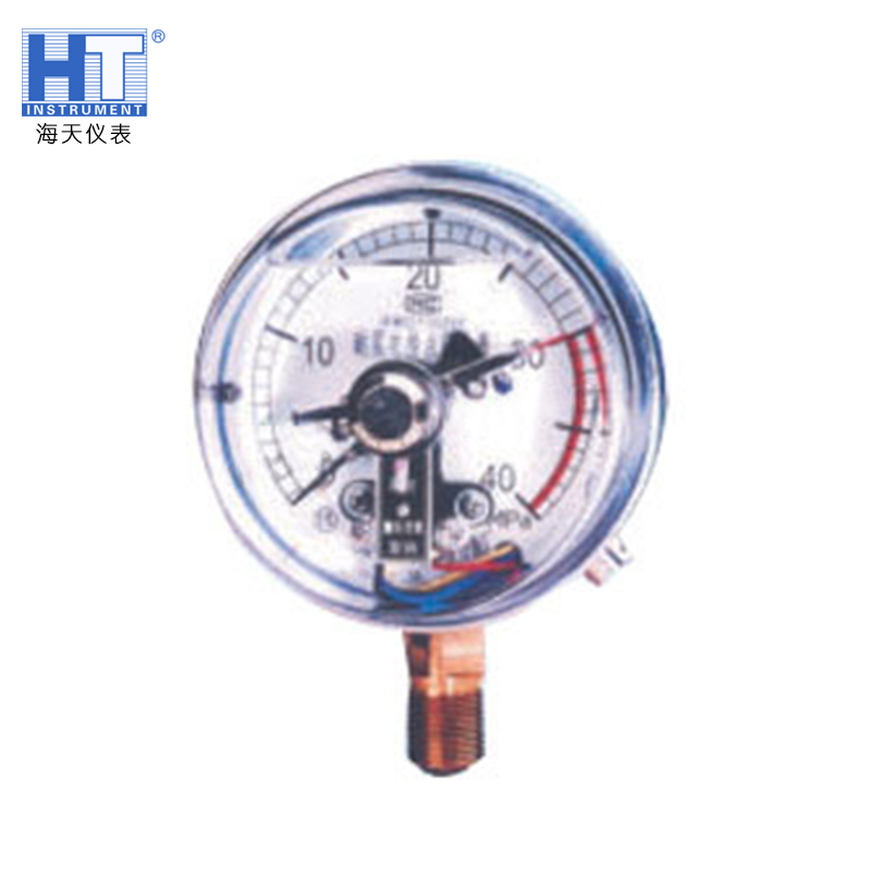 電接點壓力表結構工作原理